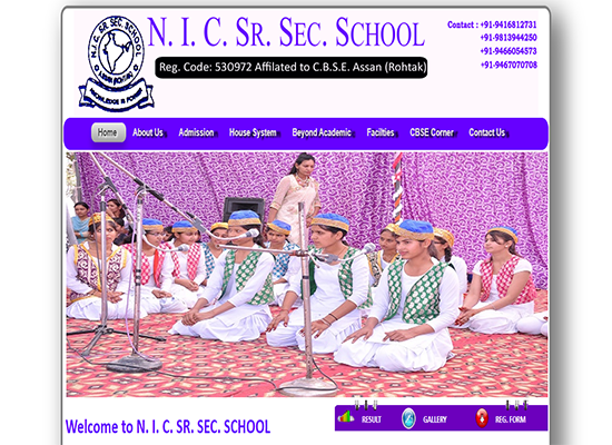 N. I. C. Sr. Sec. School