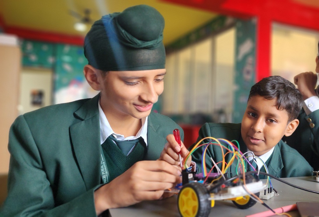 Students in Skill Lab